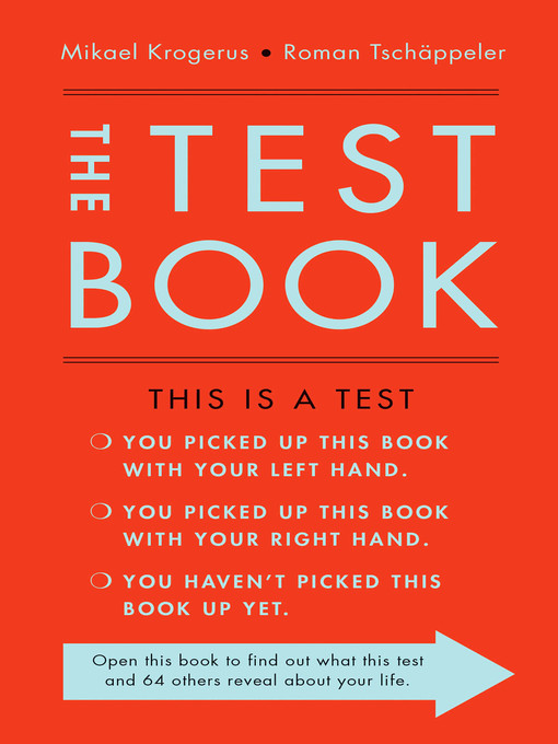 Title details for The Test Book by Mikael Krogerus - Wait list